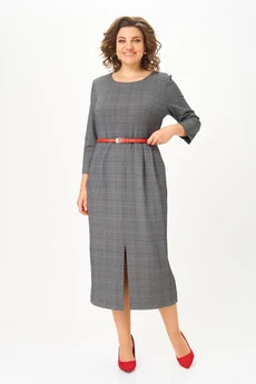 Платье 2166 серый Svetlana Style
