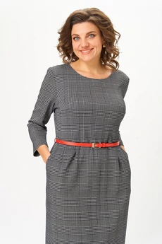 Платье 2166 серый Svetlana Style