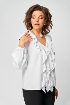 Блузка 2167 белый Svetlana Style