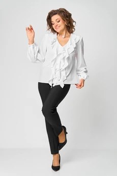 Блузка 2167 белый Svetlana Style