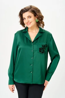 Блузка 2168 изумруд Svetlana Style