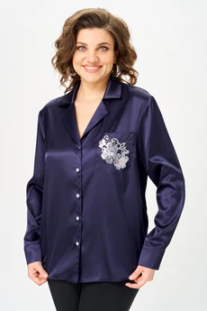 Блузка 2168 черничный Svetlana Style