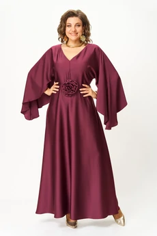 Платье 2179 бордовый Svetlana Style