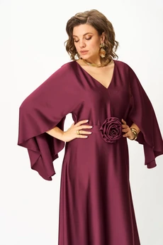 Платье 2179 бордовый Svetlana Style