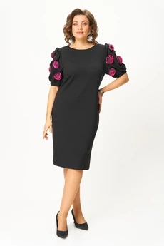 Платье 2183 черный Svetlana Style