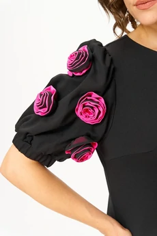 Платье 2183 черный Svetlana Style