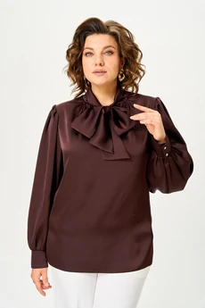 Блузка 2219 шоколад Svetlana Style