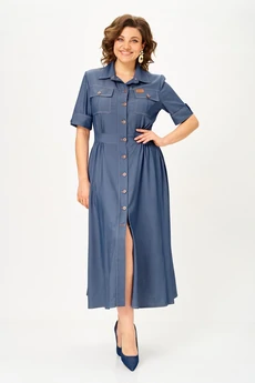 Платье 2314 индиго Svetlana Style