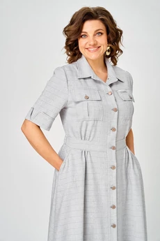 Платье 2314 серый Svetlana Style