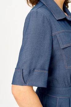 Платье 2314 индиго Svetlana Style