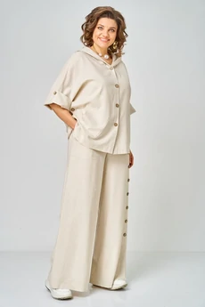 Костюм брючный 2325 бежевый Svetlana Style