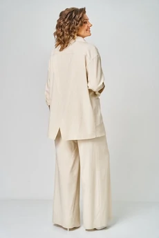 Костюм брючный 2326 бежевый Svetlana Style