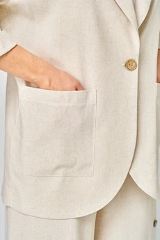Костюм брючный 2326 бежевый Svetlana Style