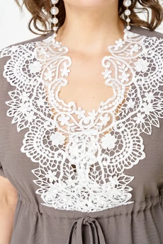 Костюм брючный 2329 мокко Svetlana Style