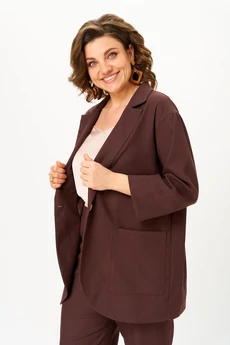 Костюм брючный 2330 коричневый Svetlana Style