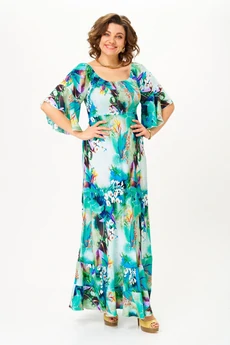 Платье 2336 бирюзовый Svetlana Style