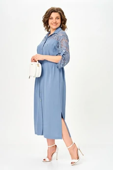 Платье 2338 индиго Svetlana Style