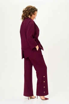 Костюм брючный 2340 винный Svetlana Style