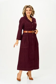 Платье 2355 бордовый Svetlana Style