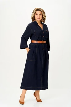 Платье 2355 синий Svetlana Style