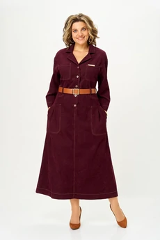 Платье 2355 бордовый Svetlana Style