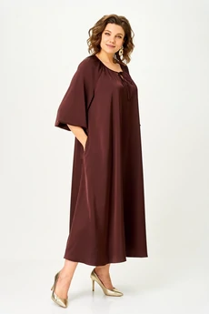 Платье 2360 шоколад Svetlana Style