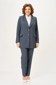 Костюм брючный 2361 серый Svetlana Style
