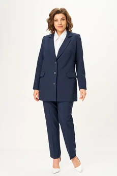 Костюм брючный 2361 синий Svetlana Style