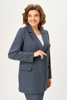 Костюм брючный 2361 серый Svetlana Style