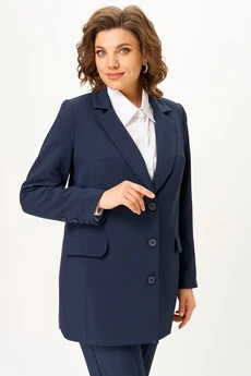 Костюм брючный 2361 синий Svetlana Style