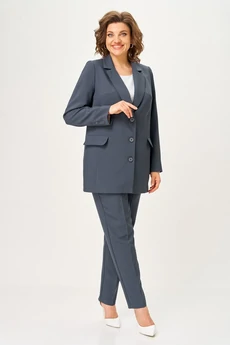 Костюм брючный 2361 серый Svetlana Style