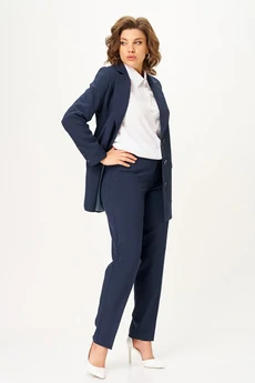 Костюм брючный 2361 синий Svetlana Style