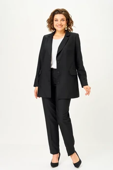 Костюм брючный 2361 черный Svetlana Style