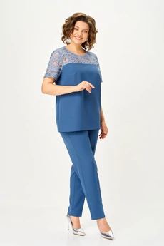 Костюм брючный 2362 индиго Svetlana Style