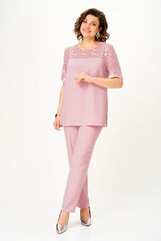 Костюм брючный 2362 розовый Svetlana Style