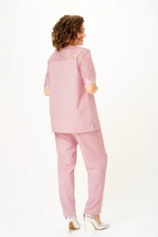 Костюм брючный 2362 розовый Svetlana Style