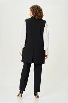 Костюм брючный 2375 черный Svetlana Style