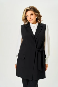 Костюм брючный 2375 черный Svetlana Style