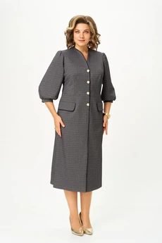 Платье 2385 синий узор Svetlana Style