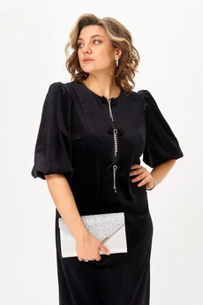 Платье 2396 черный Svetlana Style