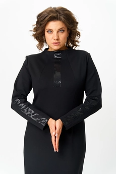 Платье 3014 черный Svetlana Style