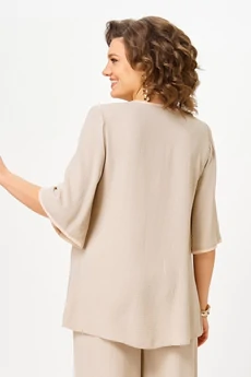 Блузка 3025 бежевый Svetlana Style