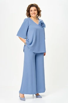 Блузка 3025 индиго Svetlana Style