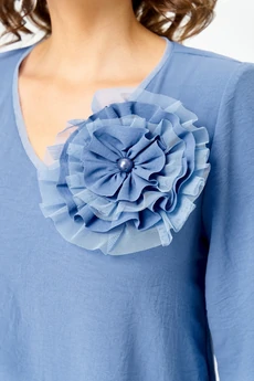 Блузка 3025 индиго Svetlana Style