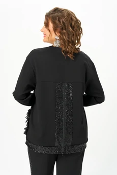 Костюм брючный 5029 черный Svetlana Style