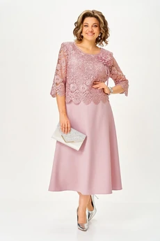 Платье 5039 розовый Svetlana Style