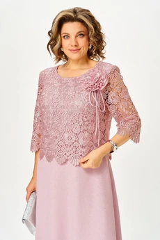 Платье 5039 розовый Svetlana Style