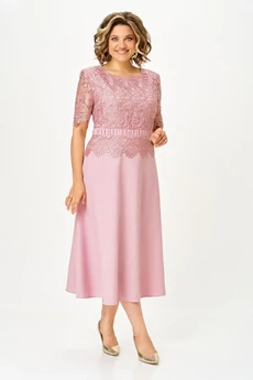 Платье 5040 розовый Svetlana Style