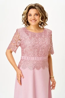 Платье 5040 розовый Svetlana Style