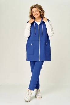 Костюм брючный 5041 василек Svetlana Style